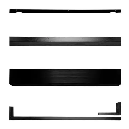 Black Security Door Seal Kit Black Security Door Seal Kit