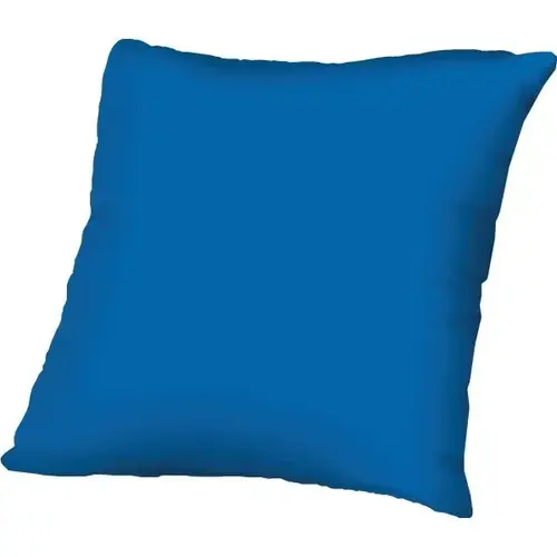 Custom Cushion Throw Pillow In Sunbrella Pacific Blue