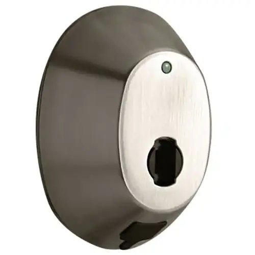 Insync D Series Deadbolt, Satin Nickel, Non-Handed, Square Corner Insync D Series Deadbolt, Satin Nickel, Non-Handed, Square Corner