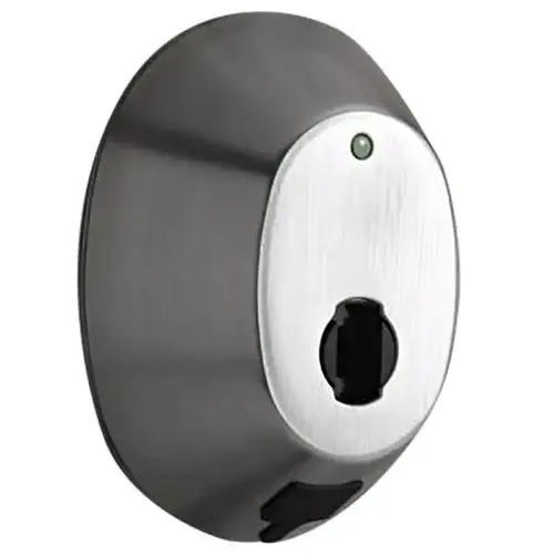 Insync D Series Suite Entry Deadbolt, Satin Chrome, Non-Handed Insync D Series Suite Entry Deadbolt, Satin Chrome, Non-Handed