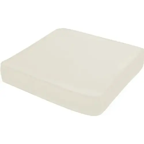 Custom Cushion Pool/Floor Pillow In Sunbrella Natural Custom Cushion Pool/Floor Pillow In Sunbrella Natural