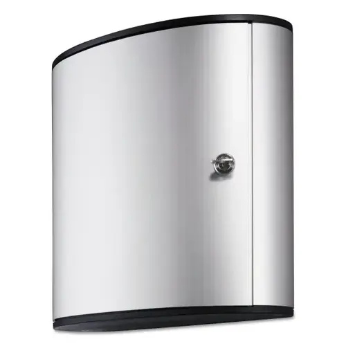 Locking Key Cabinet 36-Key Aluminum 11.75 X 4.63 X 11 Locking Key Cabinet 36-Key Aluminum 11.75 X 4.63 X 11
