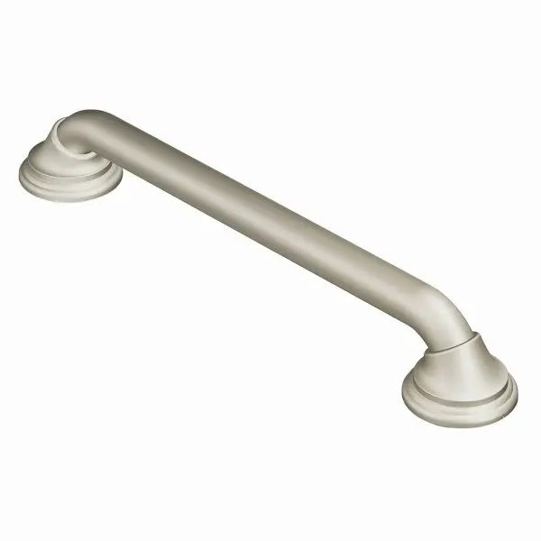Moen Home Care Brushed Nickel 16 Length Designer Grab Bar LR8716D3BN