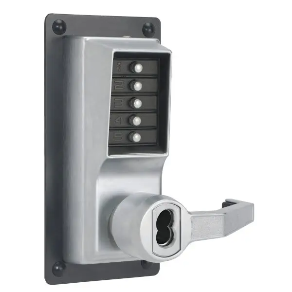 Dormakaba Commercial Hardware Exit Trim Lever Lock Corbin Russwin 6-Pin Lfic Prep Satin Chrome LRP1020C-26D-41 Dormakaba Commercial Hardware Exit Trim Lever Lock Corbin Russwin 6-Pin Lfic Prep Satin Chrome LRP1020C-26D-41