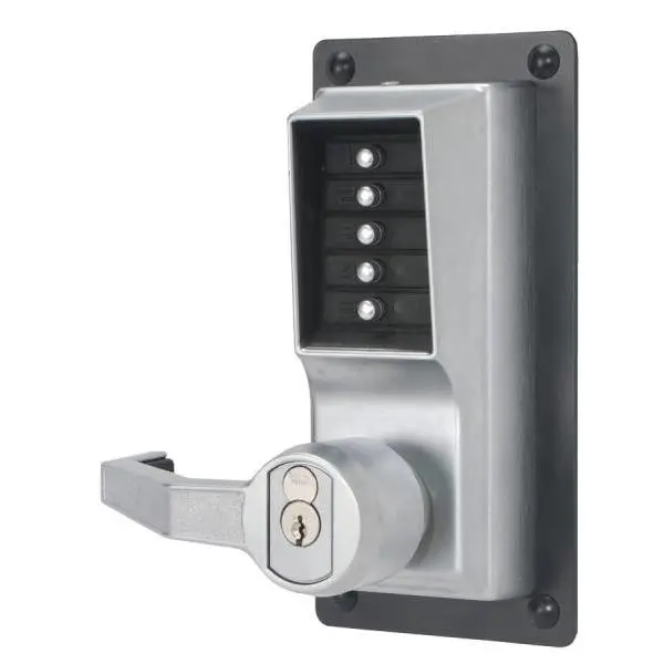 Dormakaba Commercial Hardware Exit Trim Lever Lock Corbin Russwin Lfic Prep Less Core Satin Chrome LLP1020C-26D-41 Dormakaba Commercial Hardware Exit Trim Lever Lock Corbin Russwin Lfic Prep Less Core Satin Chrome LLP1020C-26D-41