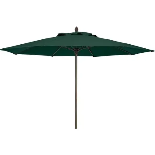 9 ft Lucaya Wind Resistant Patio Umbrella, Forest Green