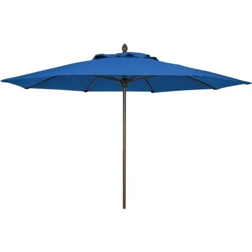 9 ft Lucaya Wind Resistant Patio Umbrella, Pacific Blue