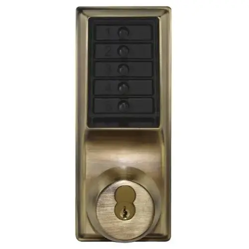 Cylindrical Knob Lock, Schlage Fsic Prep, Antique Brass Cylindrical Knob Lock, Schlage Fsic Prep, Antique Brass