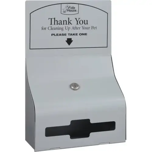 Grab-N-Go Pet Waste Dispenser (Silver)