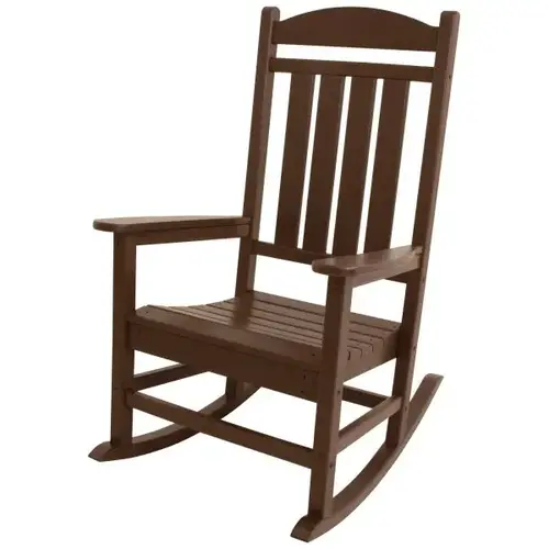 Presidential Rocker Mahogany White