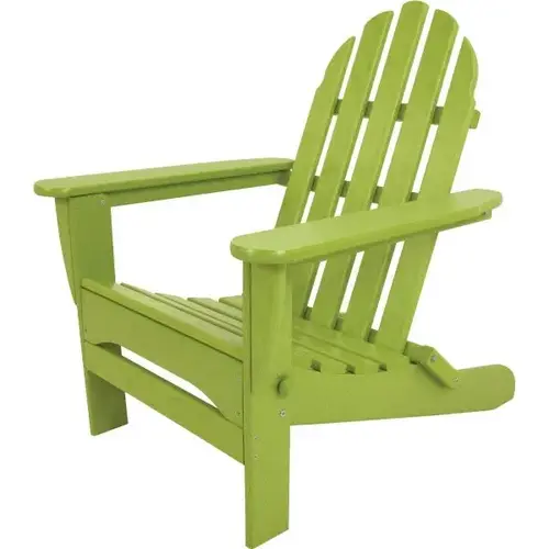 Classic Folding Adirondack In Lime Classic Folding Adirondack In Lime