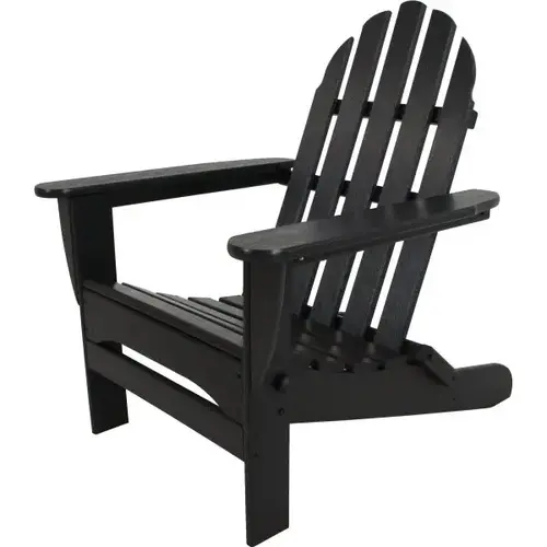 Classic Folding Adirondack In Black