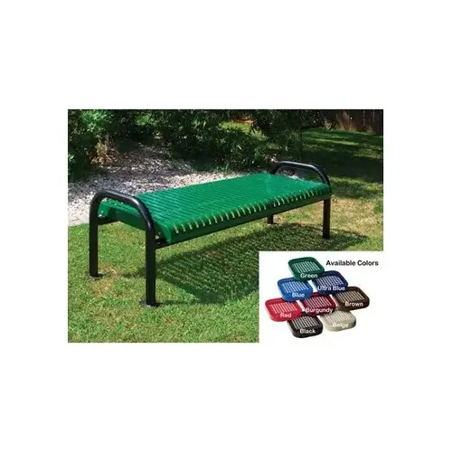 Backless In-Ground Mount Ultra Bench (Ultra Blue) Backless In-Ground Mount Ultra Bench (Ultra Blue)