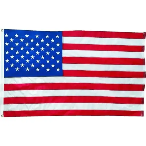 American Flag, 6 X 4 Ft Heavy Nylon, Made In The Usa American Flag, 6 X 4 Ft Heavy Nylon, Made In The Usa