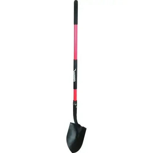 48" Round Point Hollow-Back Shovel-Fiberglass Handle
