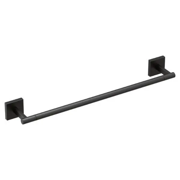 Moen 18 In Bathroom Towel Bar Black BP1818BL Moen 18 In Bathroom Towel Bar Black BP1818BL