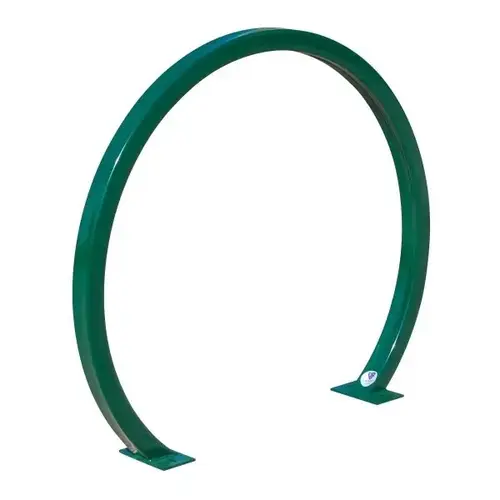 By Playcore 2-Bike Hunter Green Surface Mount Arc Rack