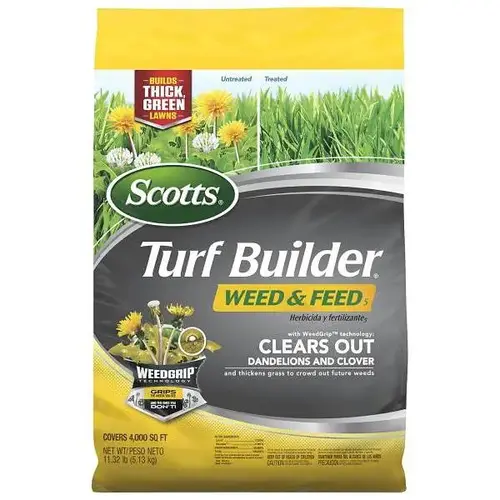 Scotts Weed & Feed Lawn Fertilizer With Plus Weed Control
