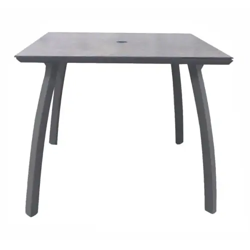Sunset 36" Square Table In Granite / Volcanic Black Sunset 36" Square Table In Granite / Volcanic Black