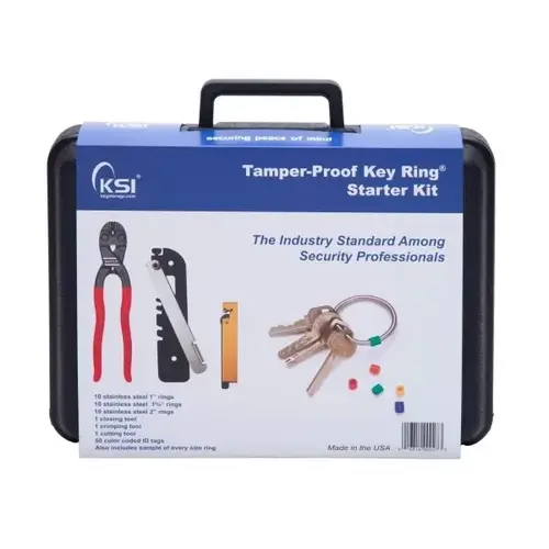 Tamper Proof Key Ring Starter Kit