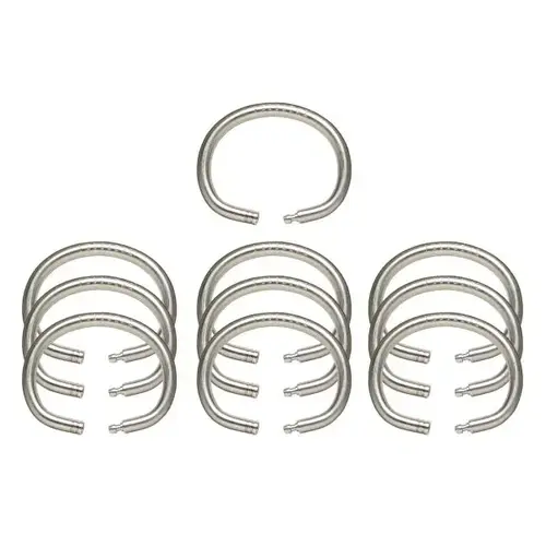 Tamper Proof Key Ring, 1-5/8" Diameter, 4 Cm