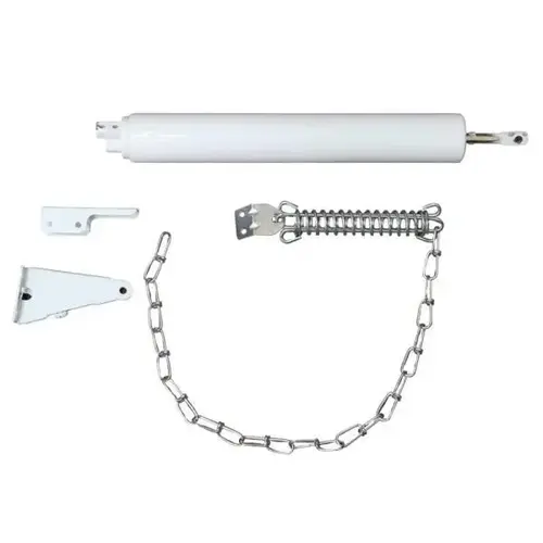 White Heavy Duty Door Closer And Windchain White Heavy Duty Door Closer And Windchain