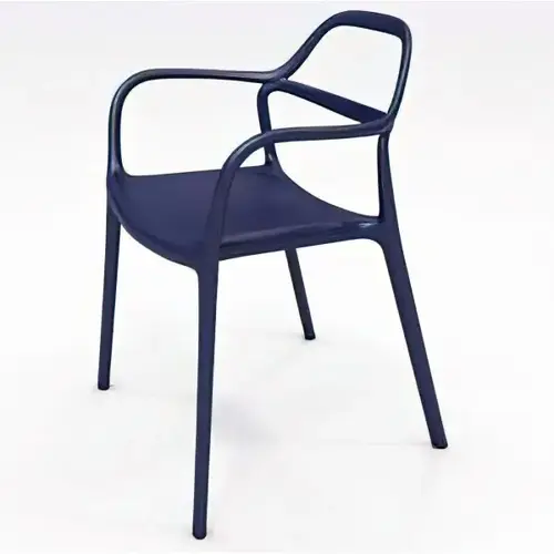 Express Yourself Indoor/outdoor Solid Polypropylene Chair In Baltic Express Yourself Indoor/outdoor Solid Polypropylene Chair In Baltic