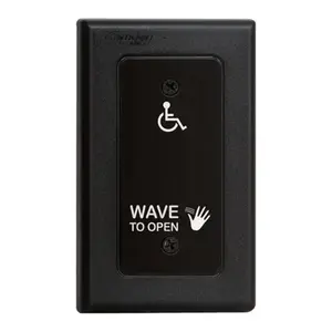Camden CM-331/42 Surewave Infrared Wave To Open, Handicap Touchplate, Polycarbonate