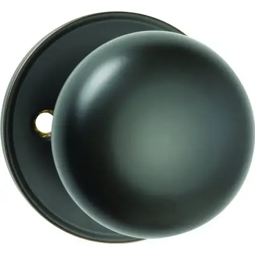 J Series Stratus Passage Knob, Aged Bronze J Series Stratus Passage Knob, Aged Bronze