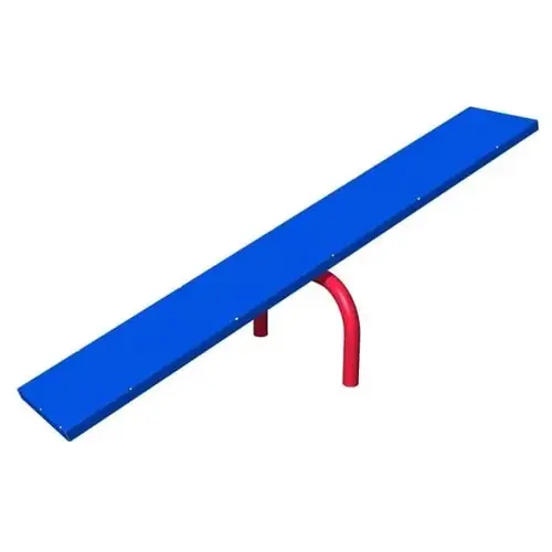 By Ultrasite Red/Blue Playful Teeter Totter By Ultrasite Red/Blue Playful Teeter Totter