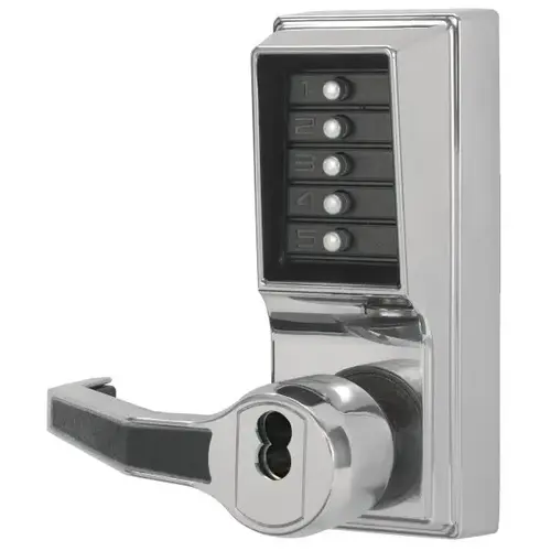 Mortise Combination, Passage, Lockout, 6/7-Pin Sfic Prep, Bright Chrome Mortise Combination, Passage, Lockout, 6/7-Pin Sfic Prep, Bright Chrome