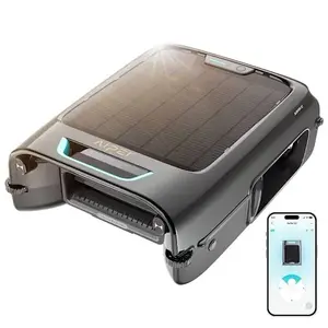 AIPER Surfer S2 Surfer S2 24/7 Solar-Powered Automatic Robotic Pool Cleaner,debrisguard, Gray