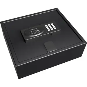 Innovative innDTO Top Open Safe, 15" Laptop Compatible, Lighted Keypad, Black