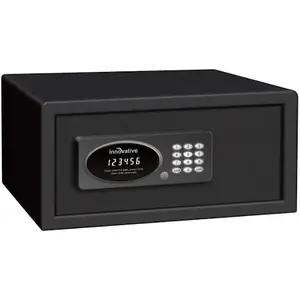 Innovative innD+ Front Load Safe, 15" Laptop Compatible, Lighted Keypad, Black