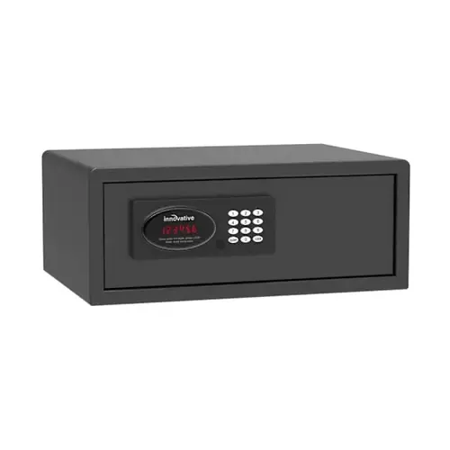 Front Load Safe, 17" Laptop Compatible, Lighted Keypad, Black Front Load Safe, 17" Laptop Compatible, Lighted Keypad, Black