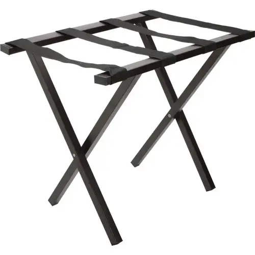 Metal Luggage Rack Brown Square Tube Metal Luggage Rack Brown Square Tube
