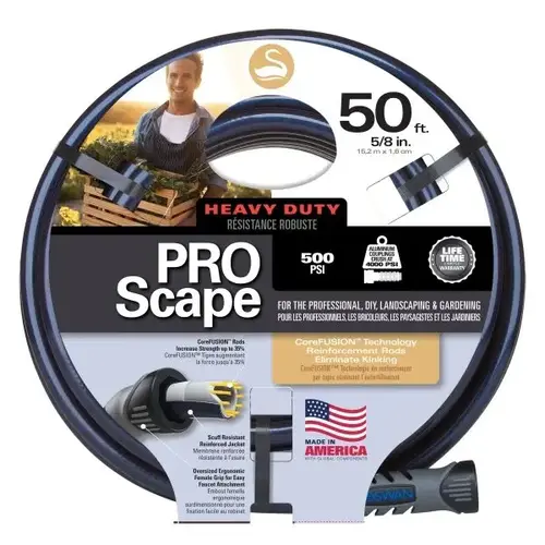 Proscape Garden Hose Heavy Duty 5/8" X 50 ft Length Proscape Garden Hose Heavy Duty 5/8" X 50 ft Length