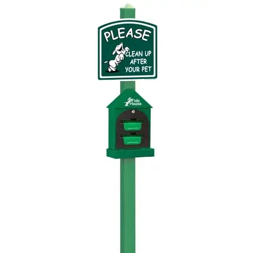 Select Kit, Green With Green Post And Stock Sign
