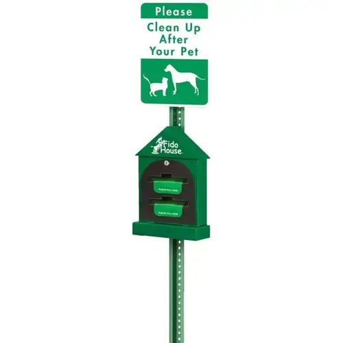 Companion Kit, Roll Bag Kit With Clean Up After Pet Sign