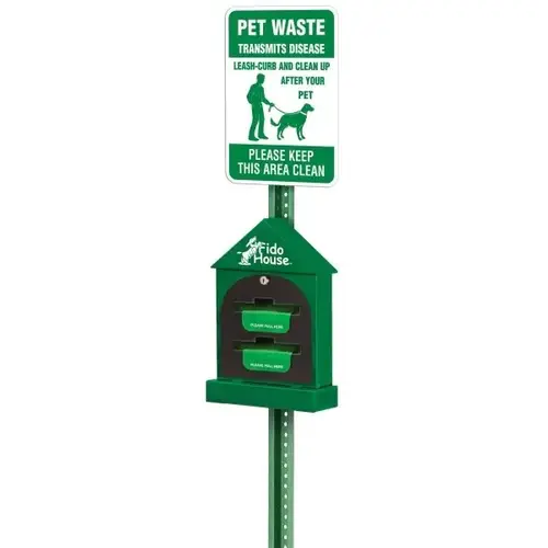 Companion Kit, Roll Bag Kit With Pet Waste Sign