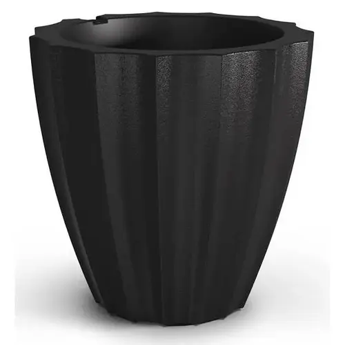 Mayne Sedona 18" Round Planter - Black Mayne Sedona 18" Round Planter - Black