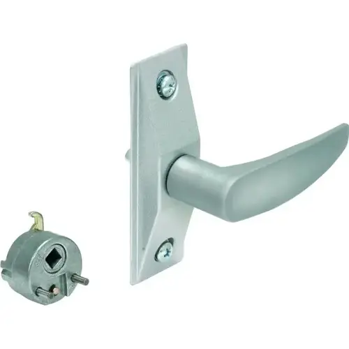 Left Handed Lever Handle Satin Chrome Left Handed Lever Handle Satin Chrome