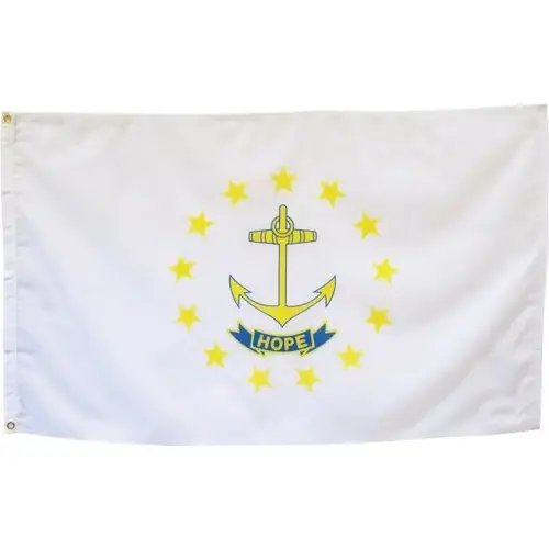 State Flag Rhode Island 5 ft X 3 ft