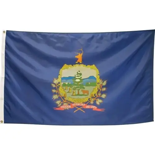 State Flag Vermont 5 ft X 3 ft