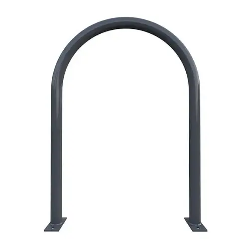 By Playcore 2-Bike Iron Gray Surface Mount Action Inverted U-Rack