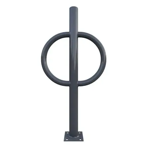 By Playcore 2-Bike Iron Gray Surface Mount Action Ring And Post Rack