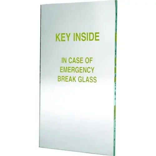 Replacement Glass For Emergency Key Box (Aluminum) Replacement Glass For Emergency Key Box (Aluminum)