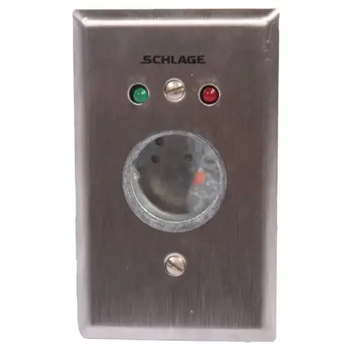 Mortise Key Switch Main Single Two L2 White