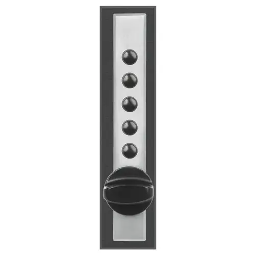 Cabinet Lock 5/8-7/8 Thick Deadbolt White