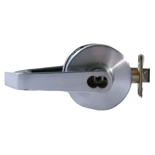 Co. Grade 2 Cylindrical Lever Latchset. Storeroom Ic, Satin Chrome